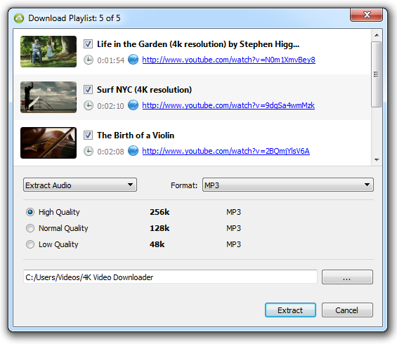 download youtube playlist to mp4